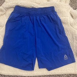 Mens Royal Blue Reebok CrossFit Shorts